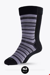 Mens Merino Distinctive Stripe 2 Pack